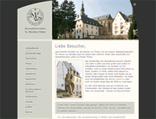 Tablet Screenshot of abtei-tholey.de